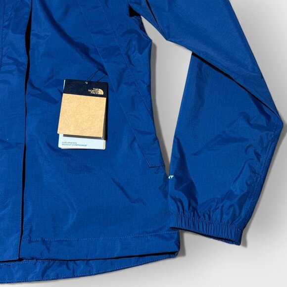 The North Face Antora Jacket Women XS Midnight Petrol NF0A7QEU Rain Shell - Picture 4 of 14